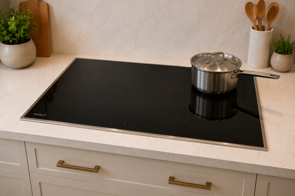 wolf cooktop cleaning safety