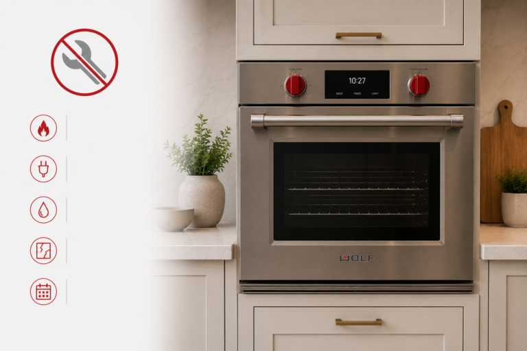 when not to repair wolf oven