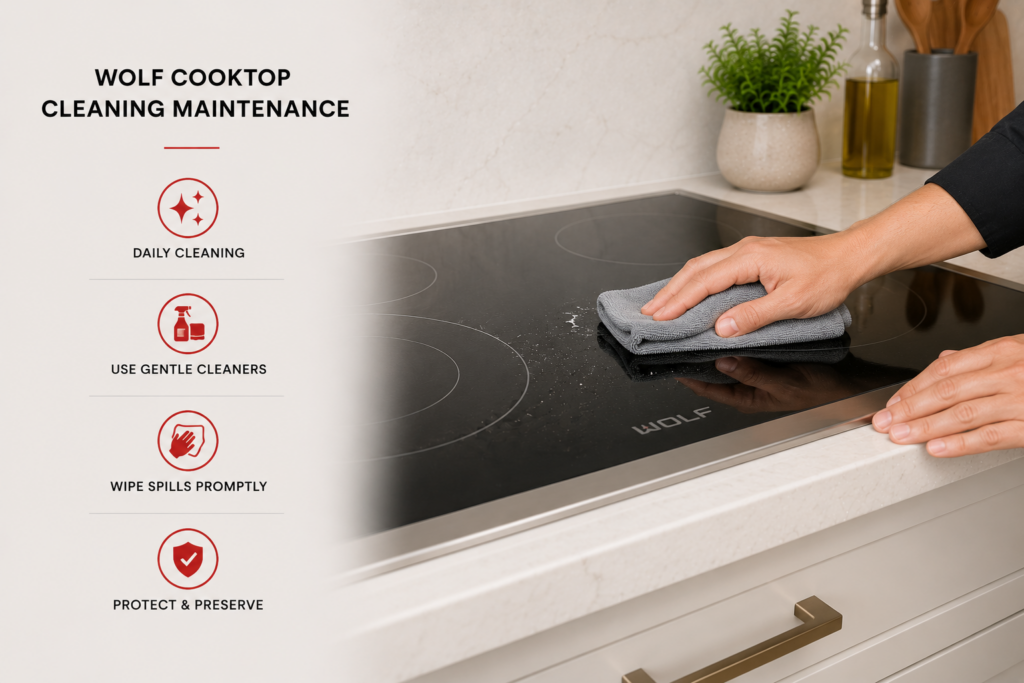 wolf cooktop tips